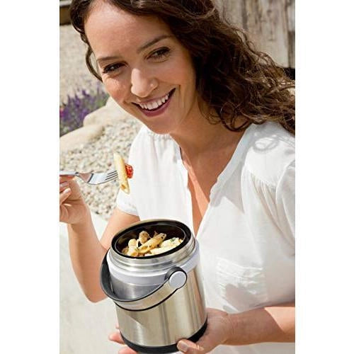 EMSA 509245 recipiente per cibo 1,7 L Antracite, Nero, Acciaio inossidabile