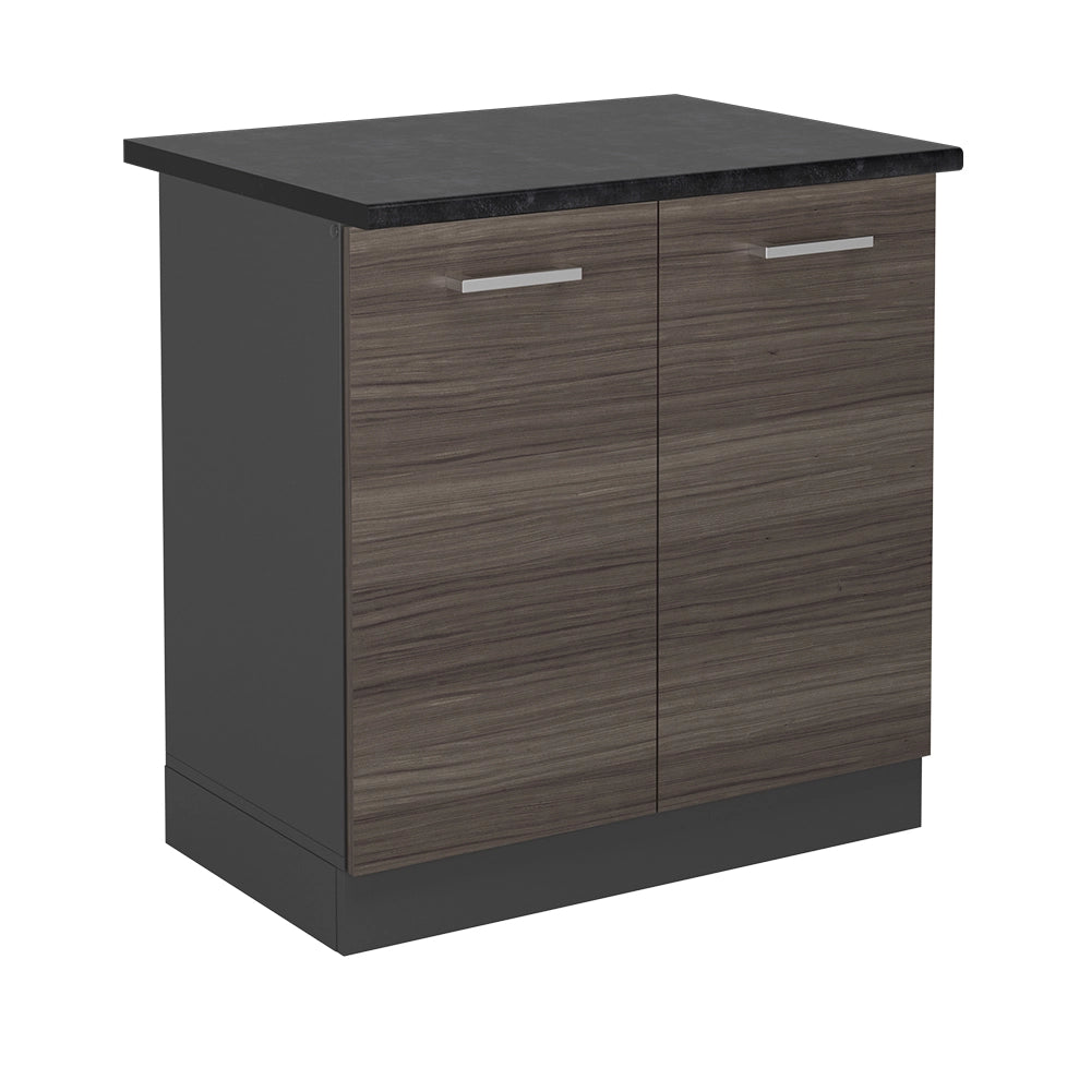 Vicco Mobile lavello cucina Grigio nobile 80 cm , PL Antracite
