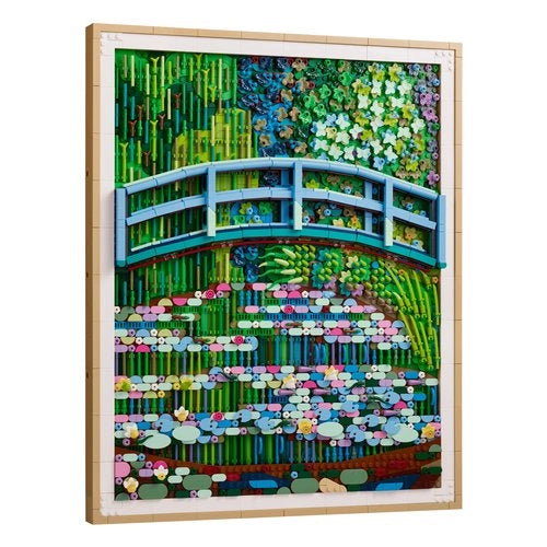 Costruzioni lego 31220 art claude monet lo stagno delle ninfee