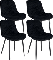 4er Set Stьhle Springs Samt