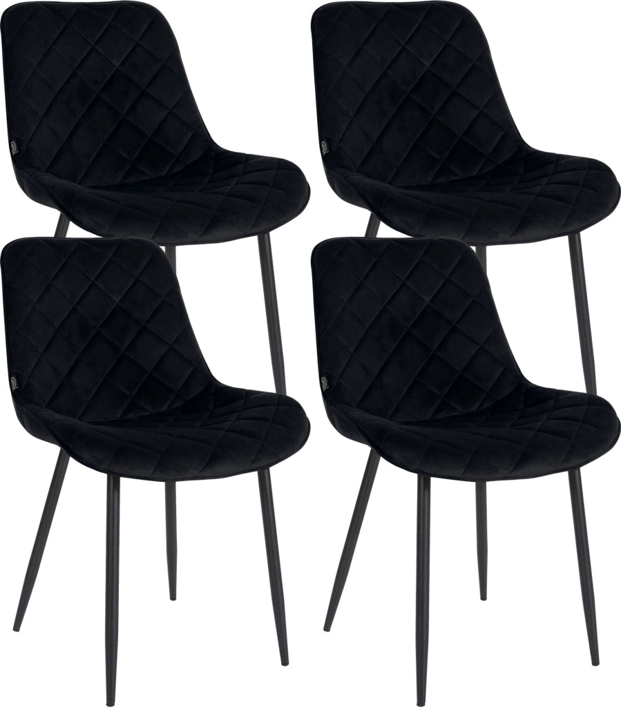 4er Set Stьhle Springs Samt