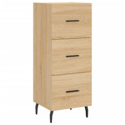 Buffet credenza cassettiera armadio mobile contenitore organizer cucina soggiorno rovere Sonoma 34,5 x 34 x 90 cm legno ingegnerizzato marrone 02_0031554