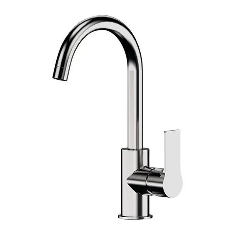 Miscelatore cucina monoforo 90 gradi con canna alta girevole serie Energy