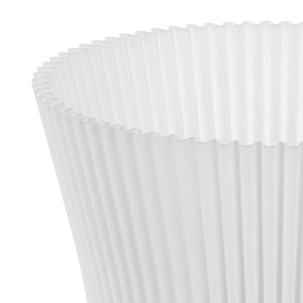 Vaso da fiori KADAX 13 cm, copripianta, vaso da fiori in plastica bianca