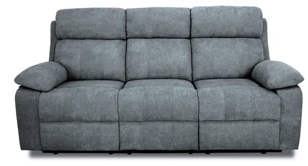 DIVANO RECLINER 3 POSTI GRIGIO