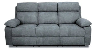 DIVANO RECLINER 3 POSTI GRIGIO