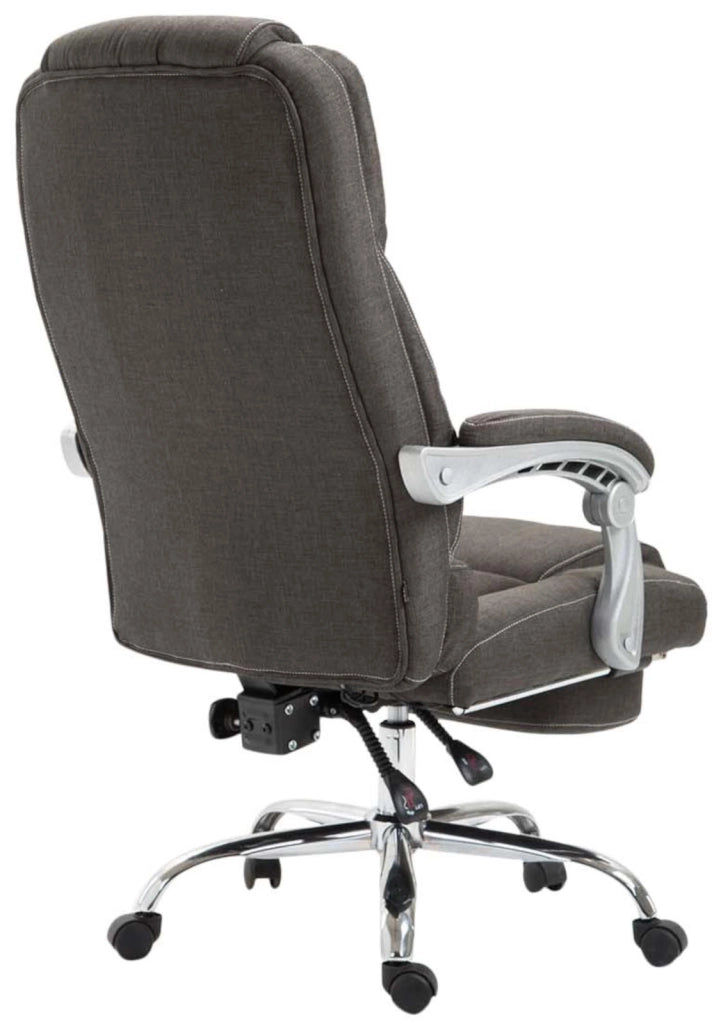 Sedia da ufficio Pacific in tessuto grigio scuro