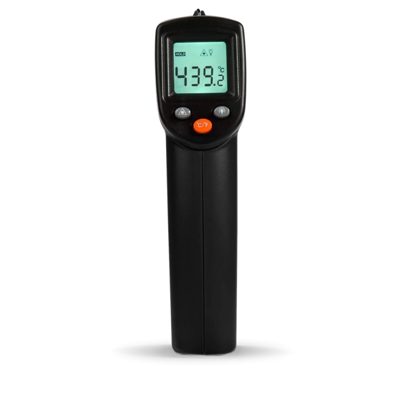 Termometro ad Infrarossi fino a 550 gradi ideale per forno Cozze by Ezooza