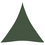 Vela ombreggiante/ombrellone 160 g/m² HDPE 4 x 5 x 5 m verde scuro 02_0009434