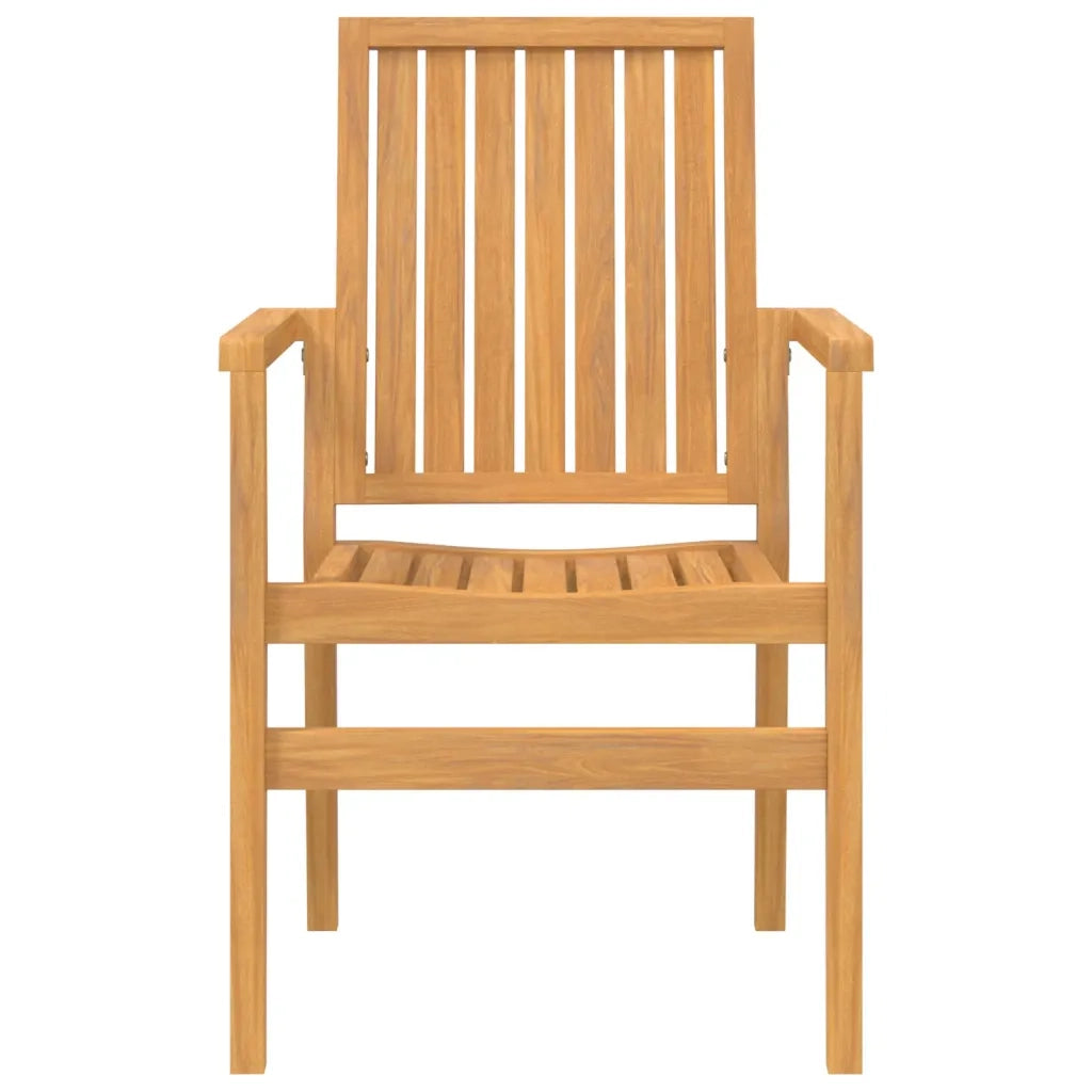 Set da Pranzo da Giardino 7 pz in Legno Massello di Teak 3157918