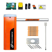 KIT AUTOMAZIONE BARRIERA CON ASTA 5 MT AUTOMATICA STRADALE 230V BARRA ELETTRICA