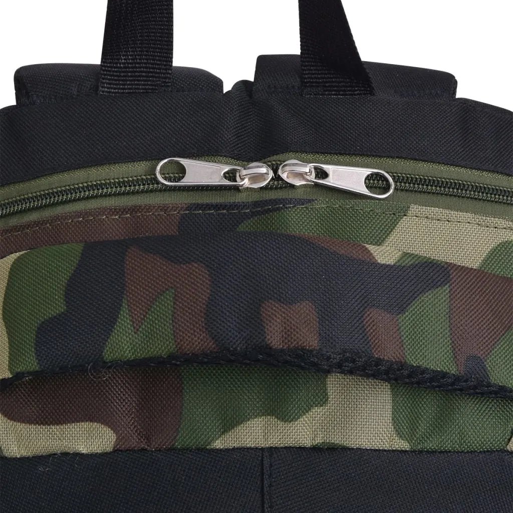 Zaino da Scuola 40L Nero e Mimetico CFW7621761