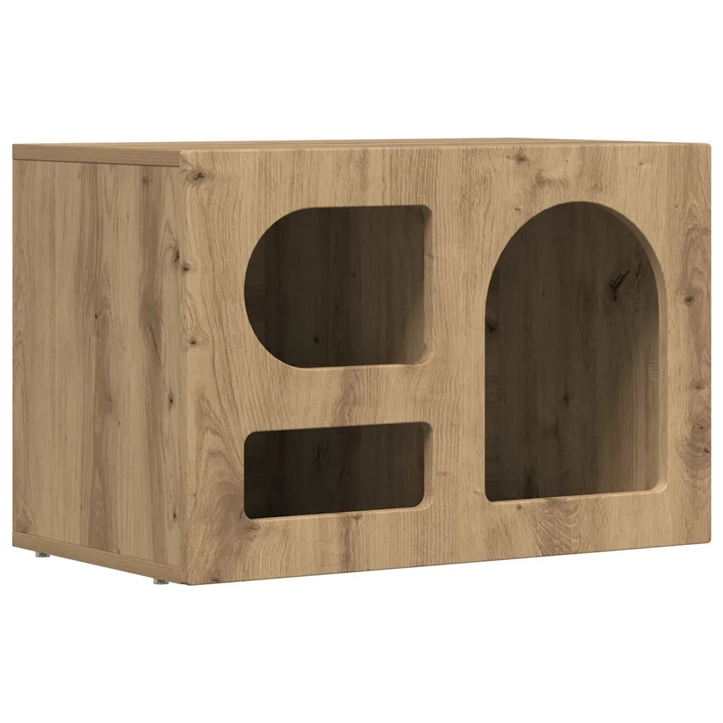 Mobile TV-Credenza per TV-Console TV Rovere artigianale 60 x 35 x 40 cm Legno multistrato