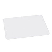 TAPPETINO PER SEDIA UFFICIO SALVAPAVIMENTO ANTISCIVOLO IN PLASTICA, 90X120CM, TRASPARENTE