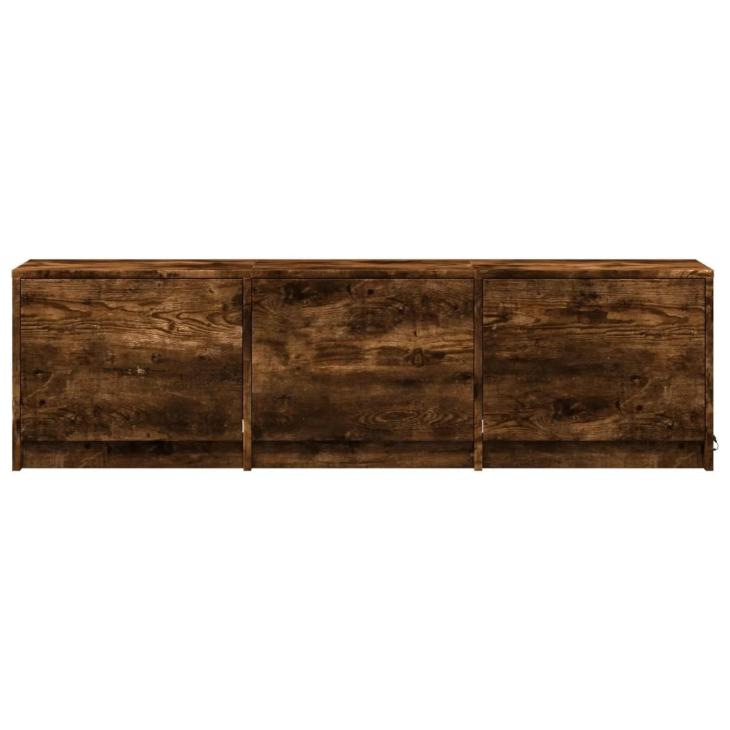 Mobile TV con LED con LED Quercia Affumicata 140 x 34 x 40 cm 3418703