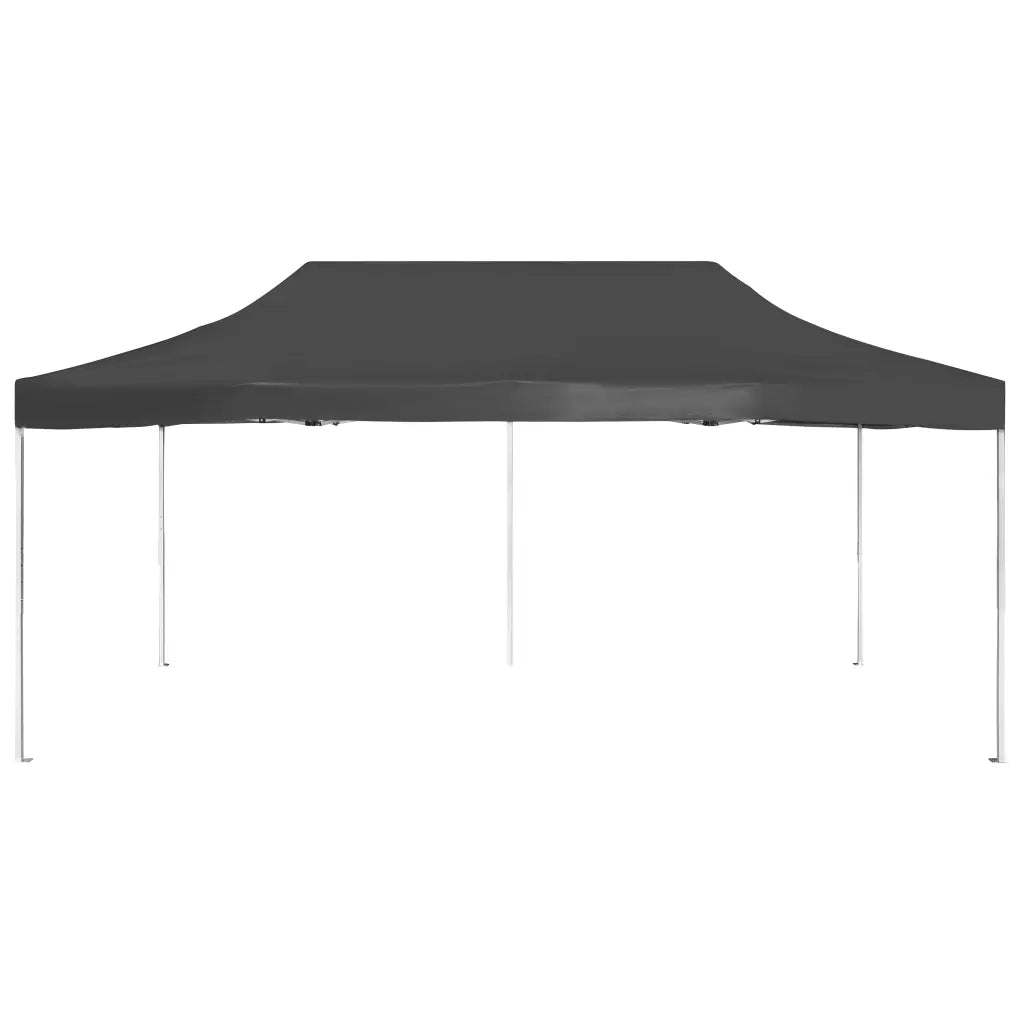 Gazebo | Pergolato Professionale Pieghevole Alluminio 6x3 m Antracite