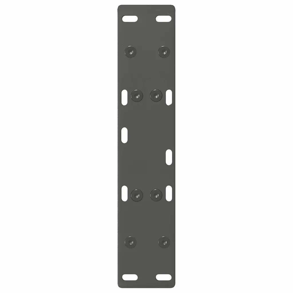 Gambe per Tavolino da CaffÃ¨ a Forma di A 2 pz Antracite 50x(30-31) cm Acciaio