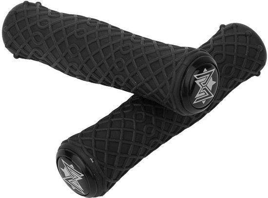 Manubrio ergonomico per bicicletta - Manubri antiscivolo - Materialesilicone - Adatto per diametro manubrio 22,2 mm - Lunghezza 125 mm - Per una presa migliore durante le avventure