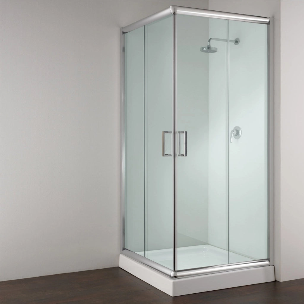 Box Doccia Quadrato 70x70 H198 Trasparente 6mm mod. Alabama