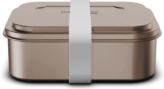 Scatola Sandwich in Acciaio Inossidabile 0,80 l, senza verniciatura, con scatola per sandwich in acciaio inossidabile, pranzo per università, scuola, ufficio, lavastoviglie.