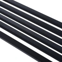 Panca Panchina da Giardino Esterno Metallo, Ghisa 127 × 60 × 85cm Nero