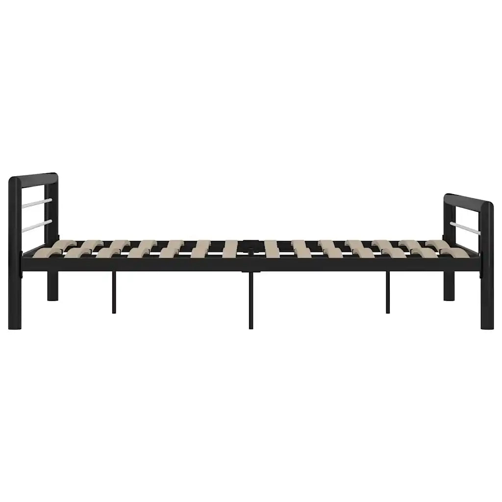 Giroletto Nero e Bianco in Metallo 140x200 cm 284553