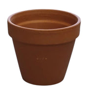 VASO STANDARD D.13XH11,2CM IN TERRACOTTA