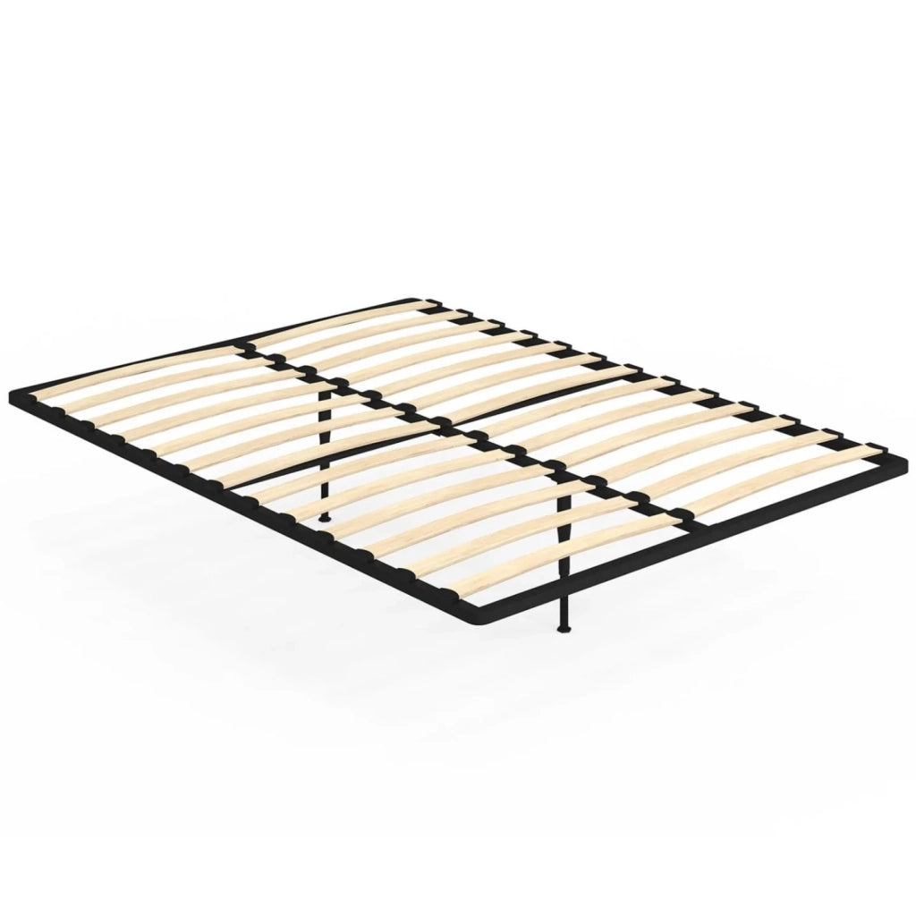 IDMarket - Rete a doghe fisse in metallo 140 x 190 cm