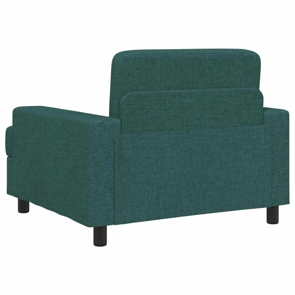 Poltrona Verde Scuro Tessuto 42043459