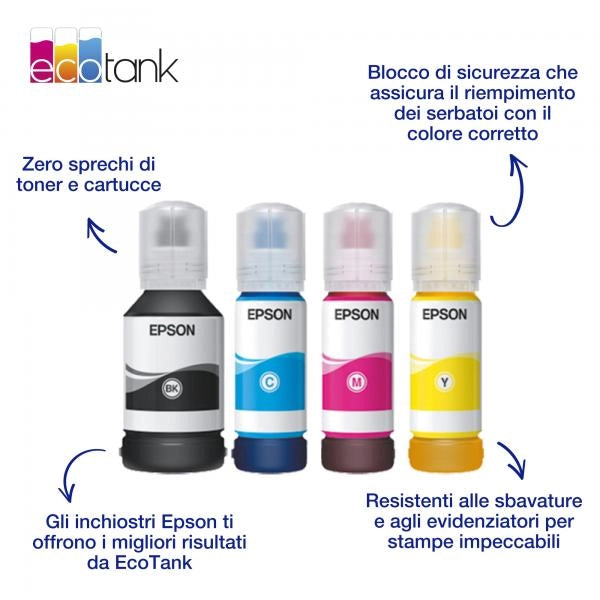 EPSON CARTUCCIA 113 ECOTANK GIALLO BOTTLE STANDARD