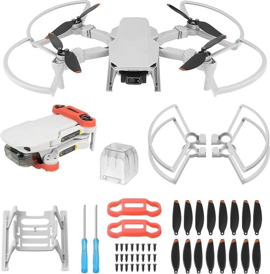 Impianto di Atterraggio con Estensione di Protezione e Copertura Gimbal per DJI Mini 4K/Mini 2 SE - Set di Accessori per Drone