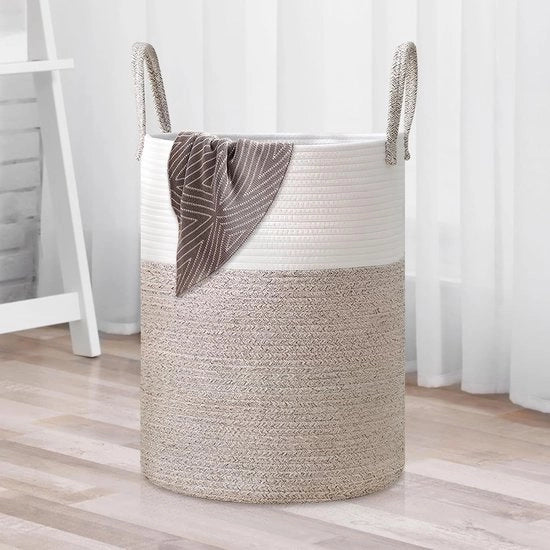 Wasmachine per grandi oggetti - 60 litri - cotone naturale - 50 x 38 x 38 cm