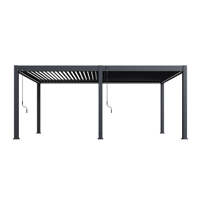 Kit LED pergola bioclimatica autoportante 4x6M