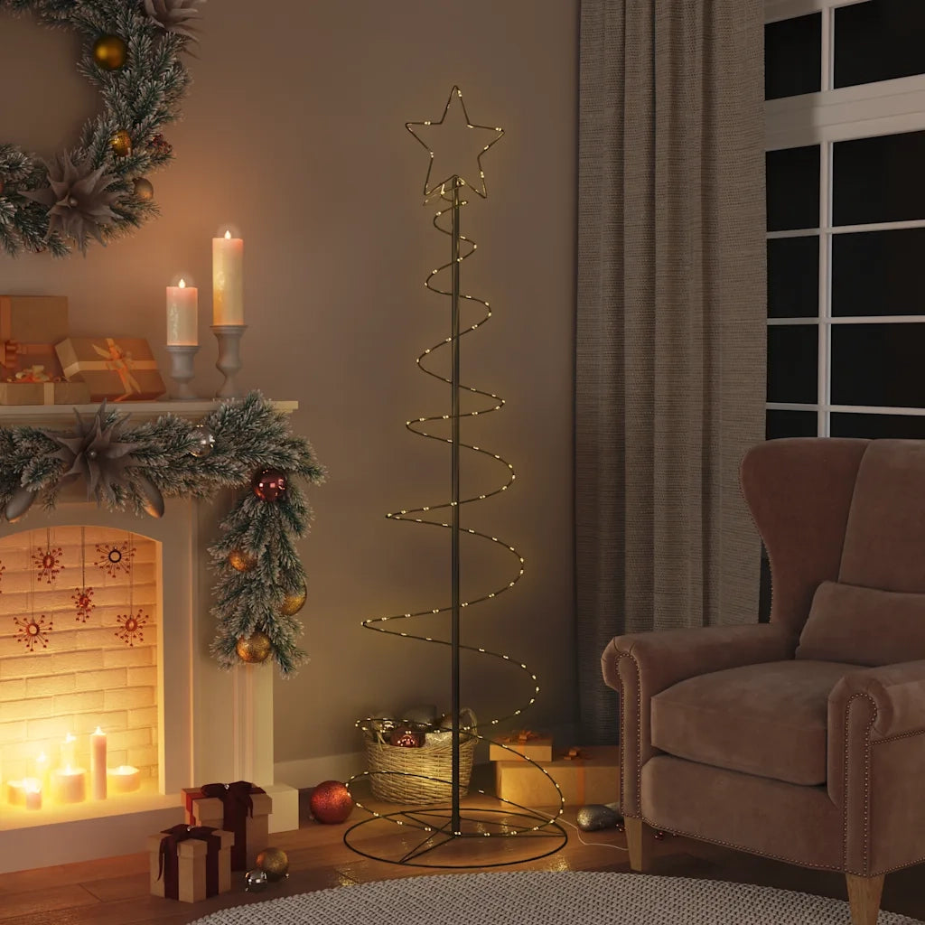 Albero di Natale a LED 120 LED Bianco Caldo 180 cm 4019499