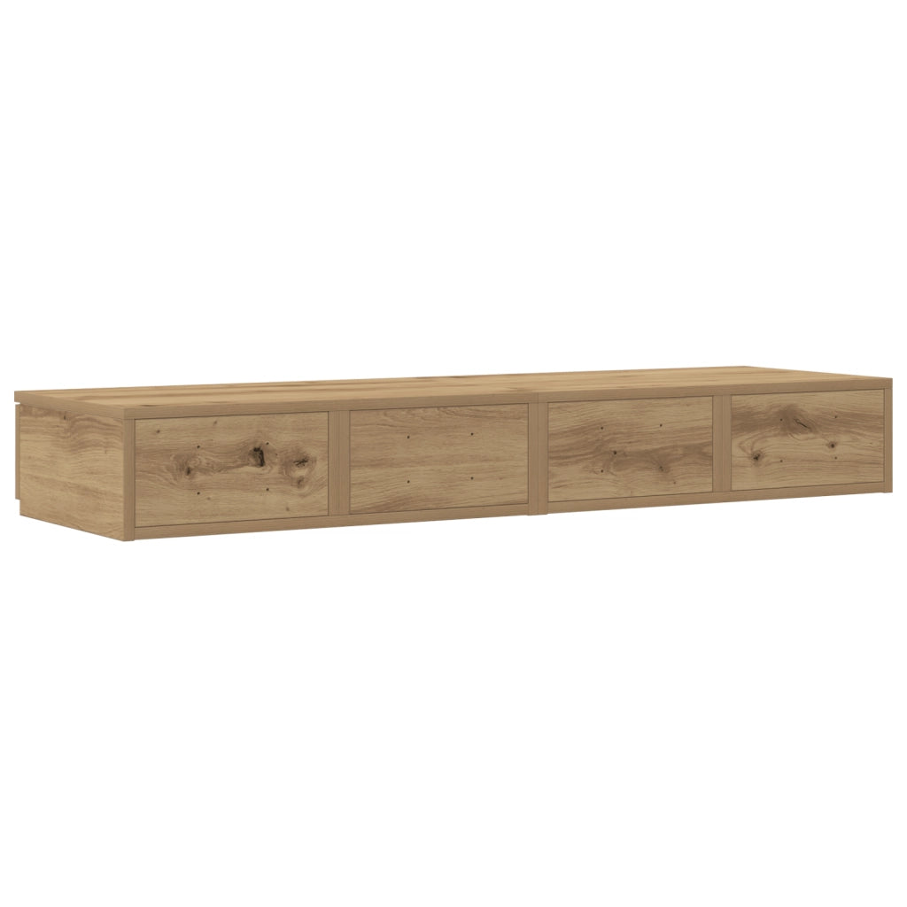Cassetti  Artisan Oak 120x36,5x16,5 cm in Legno ingegnerizzato