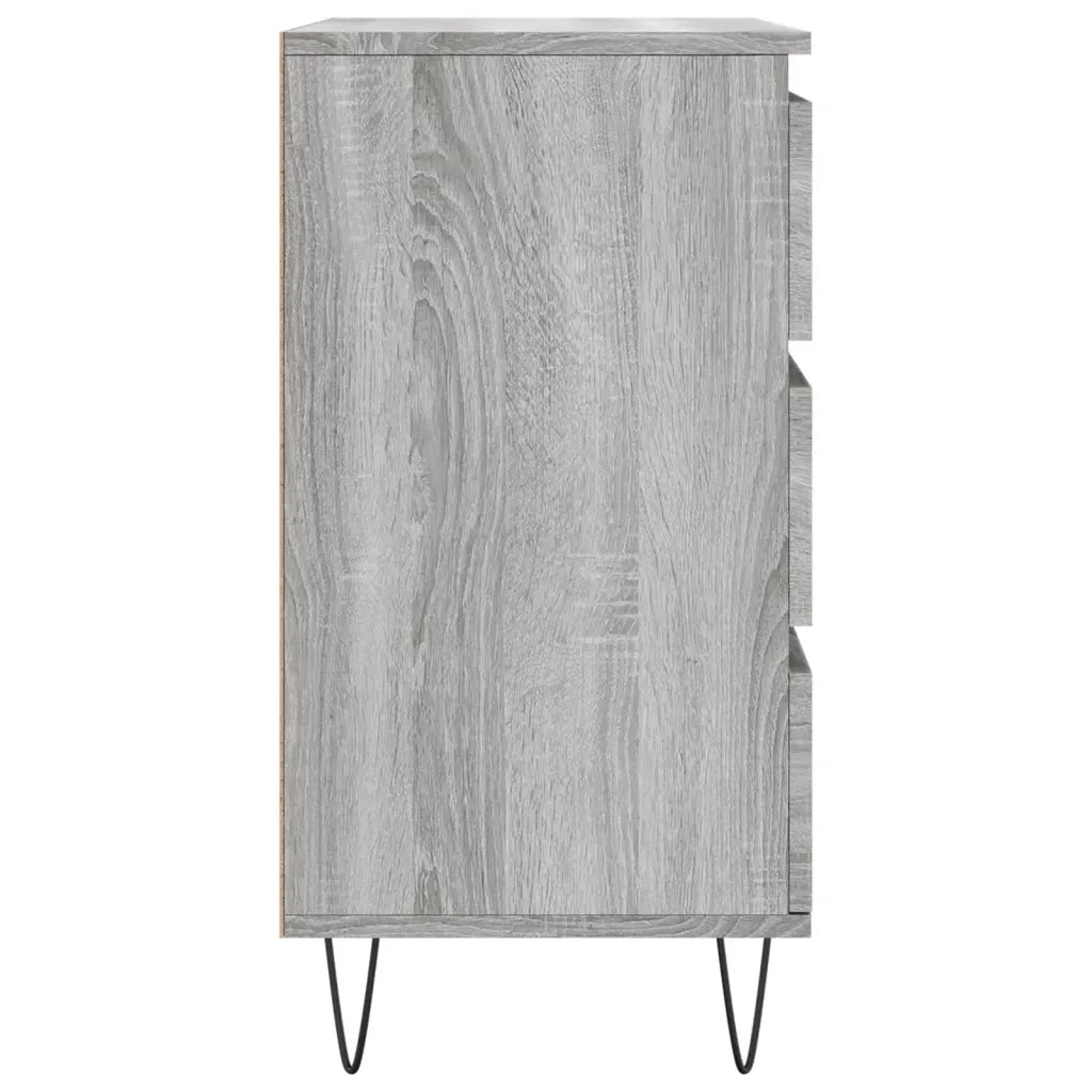 Credenza-Buffet-Armadio da cucina Grigio Sonoma 60x35x70 cm in Legno Multistrato 117576