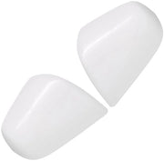 Copertura esterna per specchietto retrovisore - Compatibile con Tesla Model Y 2020-2023 - Laterale/sinistra - Nero lucido/bianco smaltato - Materiale ABS - Copertura specchietto retrovisore