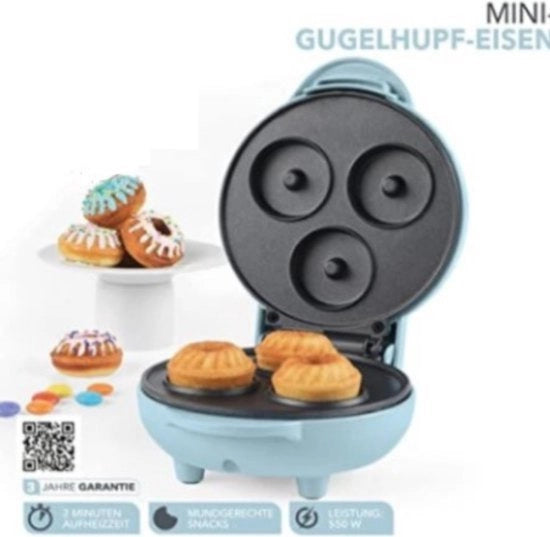 Frittellatrice - Frittella Forma - 550W - Pastello Blu