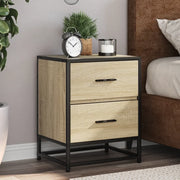 Comodino Rovere Sonoma 40x31x50 cm in Truciolato 848676