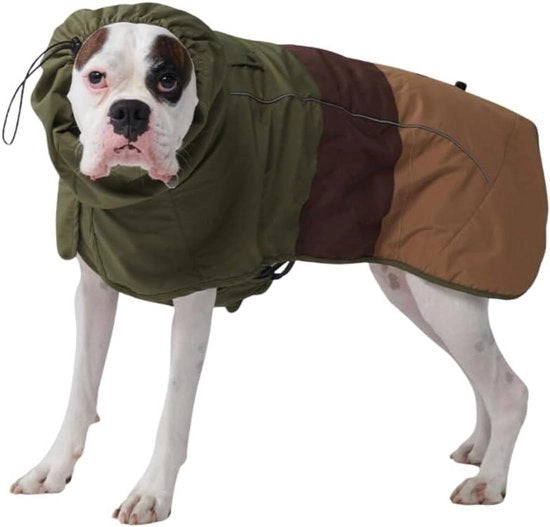 Giubbotto Acquapligio e Impermeabile per Cani di Piccola Media Grande Taglia - Abbigliamento Completo Respirante e Riflettente (Verde Menta 2XL)