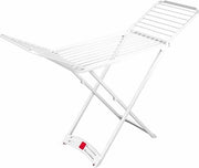 Droogrek Inclinabile per Interno e Esterno - Stendrogaio con Ali - Spaziale e Leggero - Adatto per Piccoli e Grandi Carichi - Ideale per Appartamenti, Balcone e Camere da Studente - Rapido da Ripiegare - Stendrogaio per Abitazioni