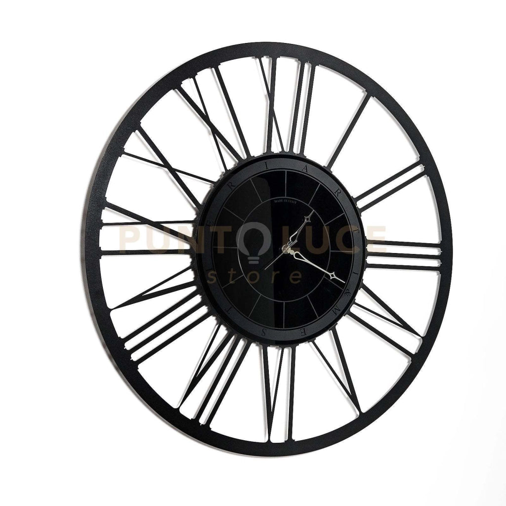 Orologio da parete di design Big Lux Nero