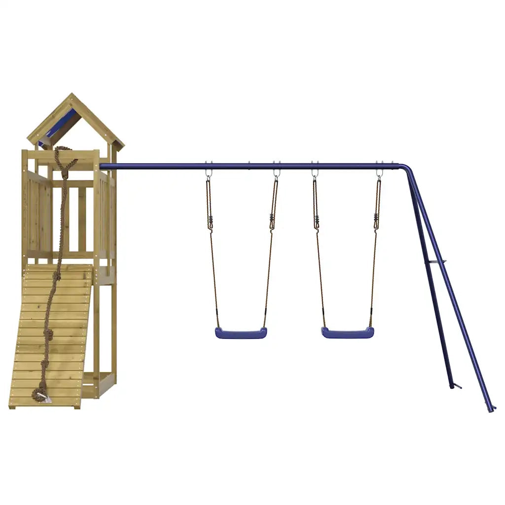 Set da Gioco da Esterno in Legno di Pino Impregnato 3279228