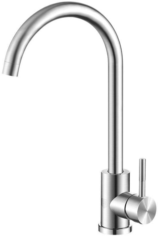 Kraan dausabile per cucina con rubinetto per acqua calda e fredda e rubinetto per acqua calda e fredda