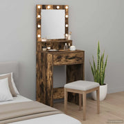 Tavolo da Trucco Rovere fumé 50 x 41 x 135 cm Legno multistrato 865095