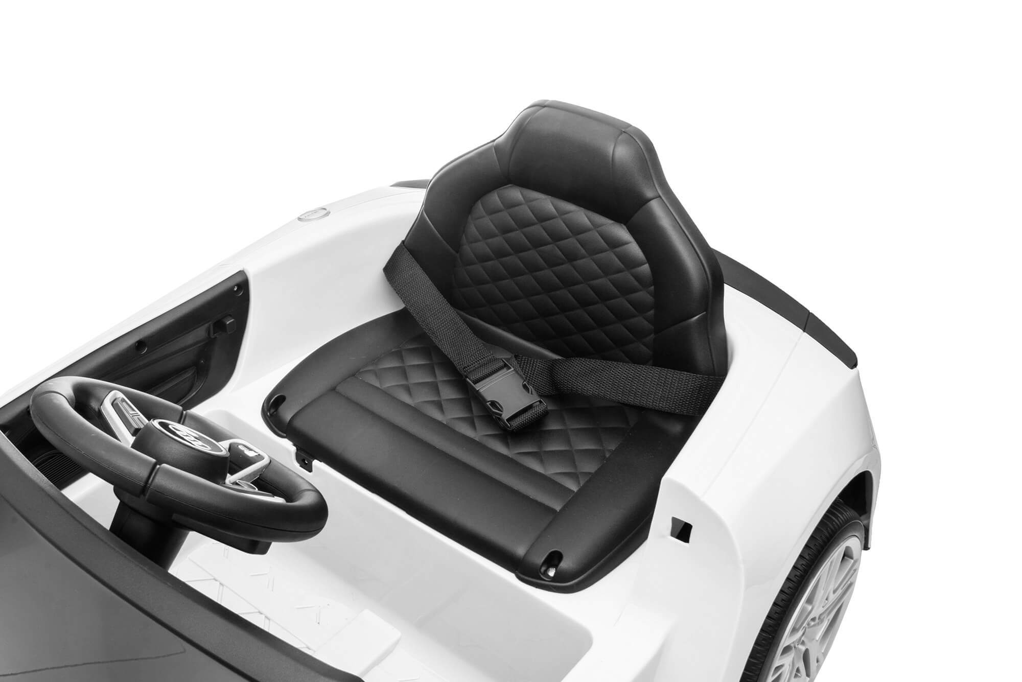 Macchina Elettrica per Bambini 12V con Licenza Audi R8 Sport Bianca