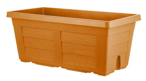 Fioriera legno "bama" cm.100 diversi colori Colore: COTTO CHIARO