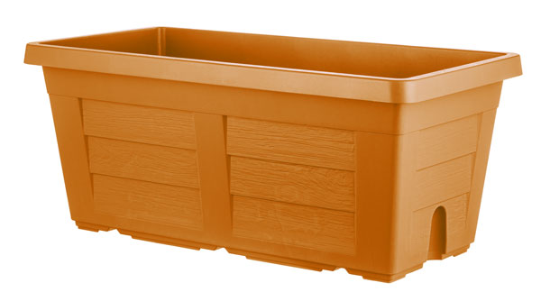 Fioriera legno "bama" cm.80 diversi colori Colore: COTTO CHIARO