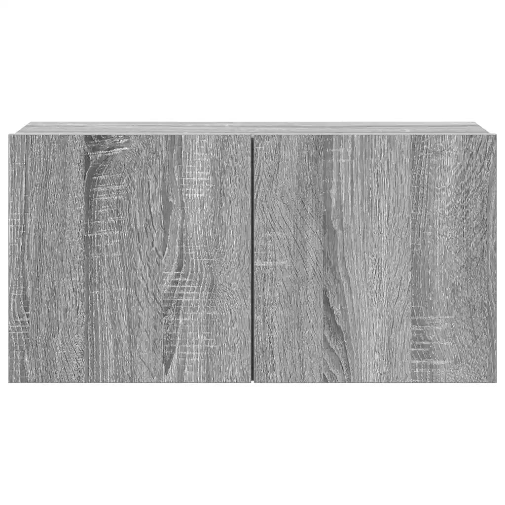 Set di Mobili Porta TV 7 pz Grigio Sonoma in Legno Multistrato cod mxl 20255