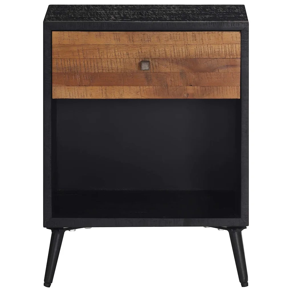 Comodino 40x30x50 cm in Legno Massello di Teak 358529